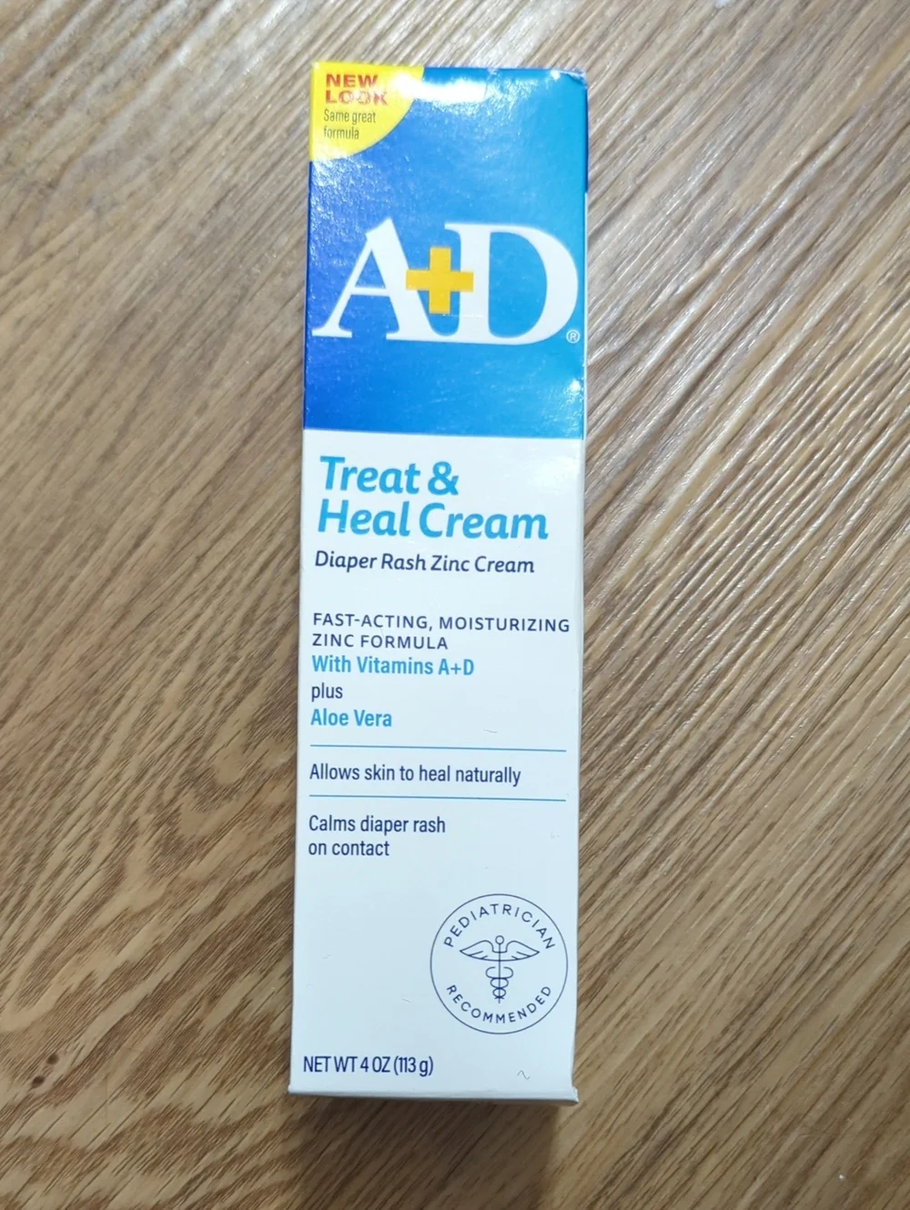 Treat & Heal Diaper Rash Cream with Aloe Vera - White & Blue